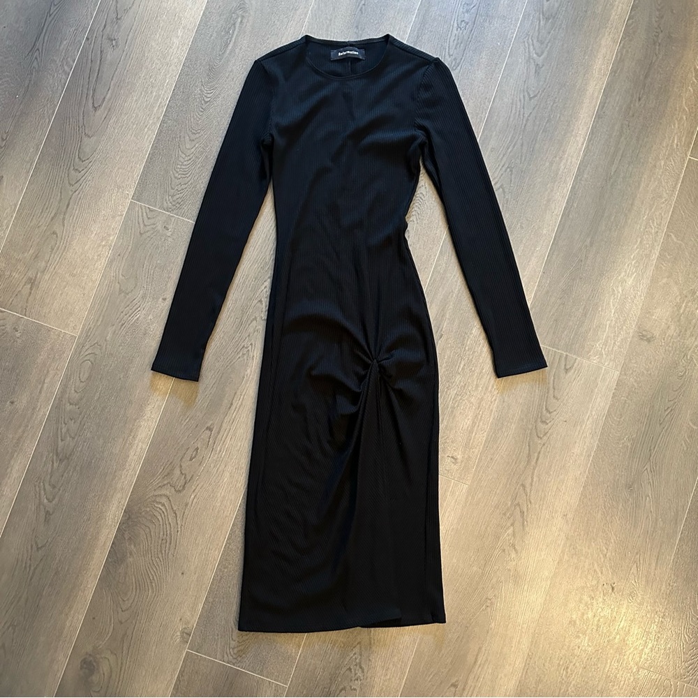 Reformation black dress (Sz S)